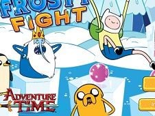 Frosty Fight Adventure Time