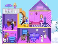 barbie doll house decorating games
