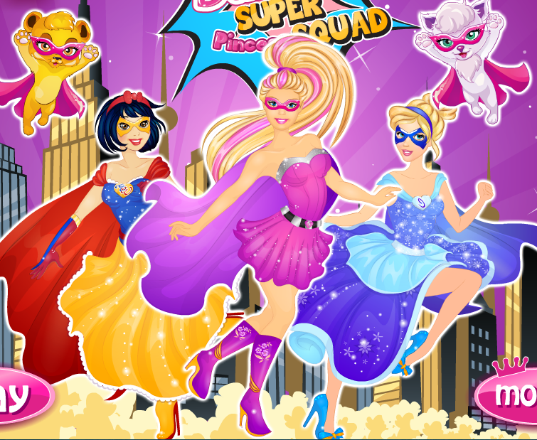 Play Barbie Super Princess Squad