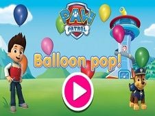 Paw Patrol Balloon Pop - Jogos Online